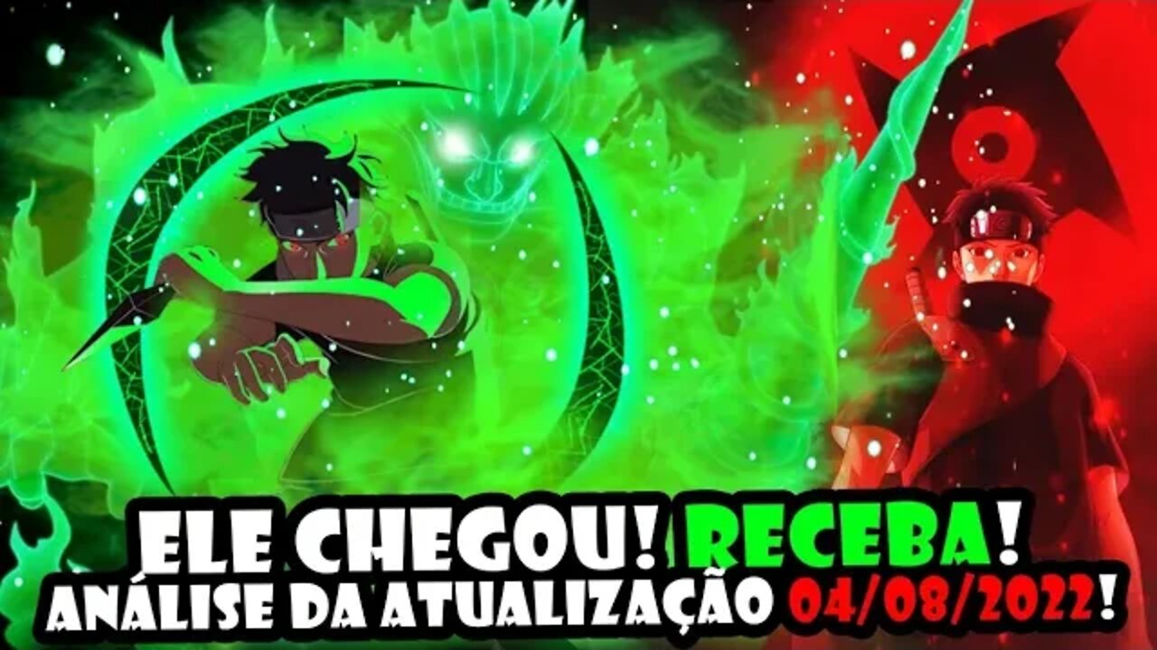 Análise da atualização de Naruto Online - 04/08/2022 - ELE CHEGOU, RECEBA!