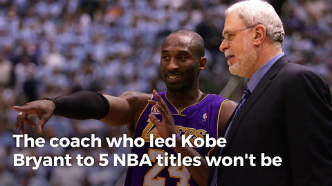 Phil Jackson Unavailable To Attend Kobe Bryant's Double Jersey Retirement