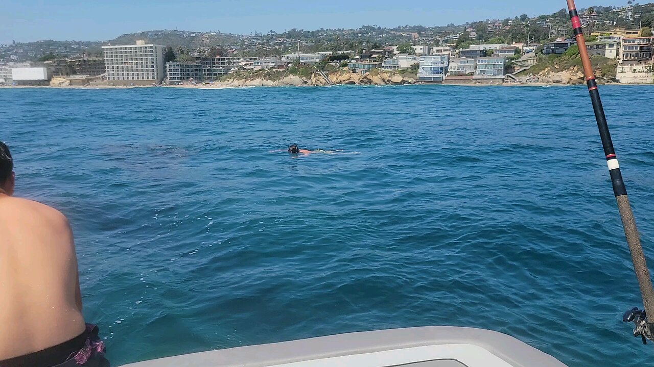 a little snorkeling off Laguna