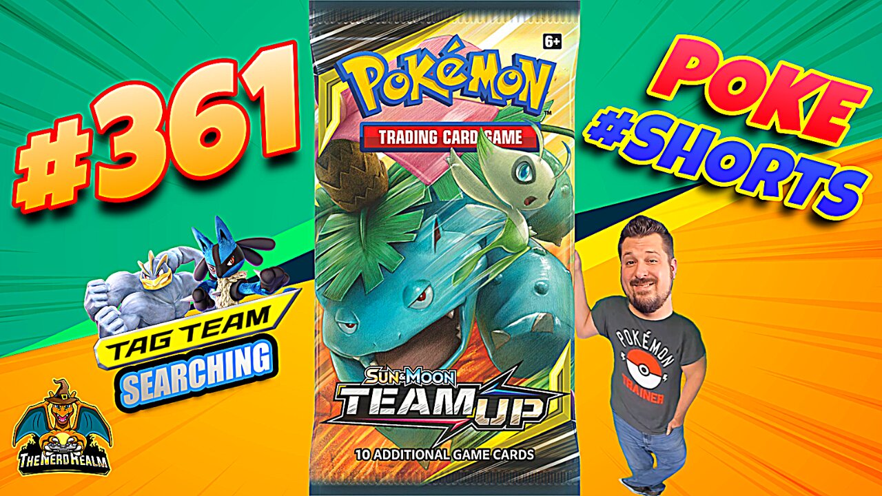 Poke #Shorts #361 | Team Up | Tag Team Searching | Pokemon Cards Opening