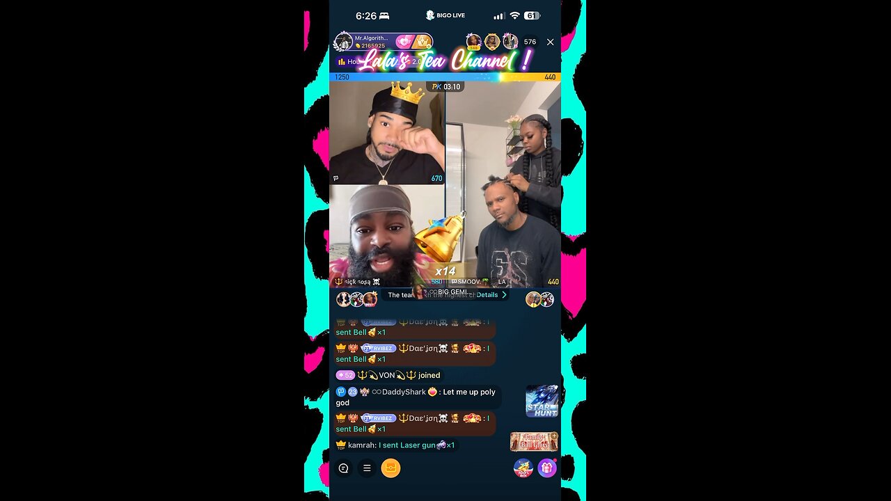 - POLY GOD ; VS SMOOV L.A !