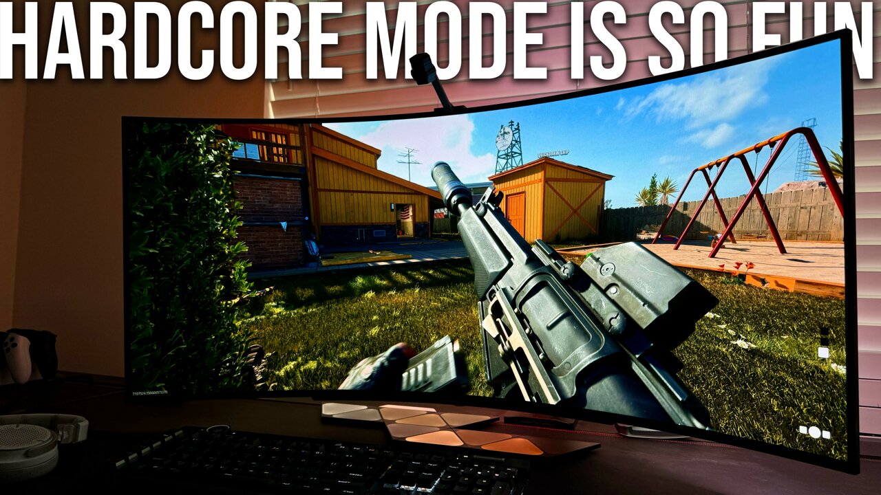 Call of Duty Black Ops 6 Hardcore Gameplay on a 45" LG UltraWide OLED | BEST Gaming Monitor w/ HDR