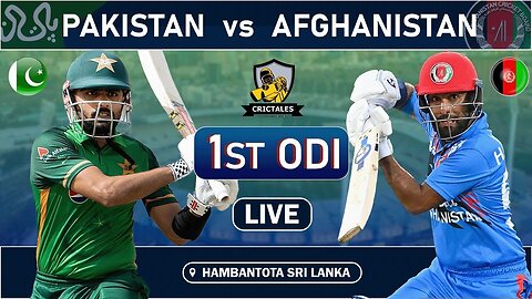 Afghanistan vs Pakistan Cricket Full Match Highlights (1st ODI)