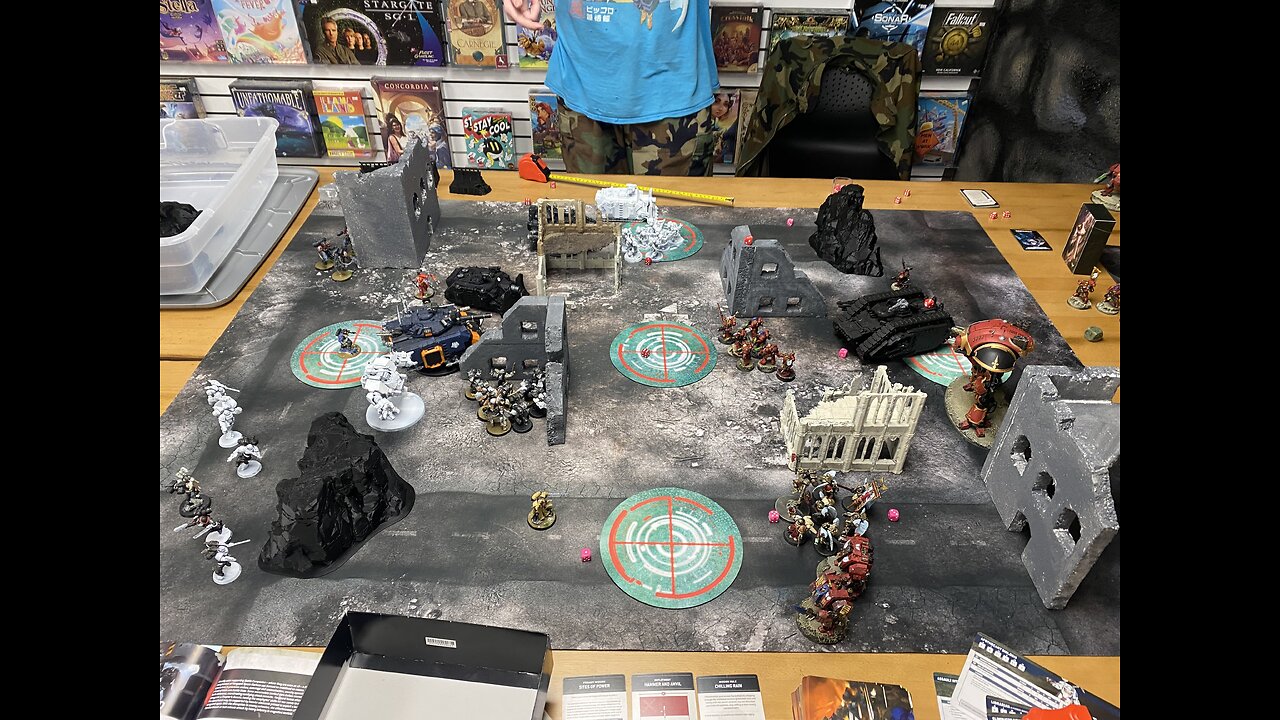 I played Blood angels with my Vanguard Spearhead (RG)