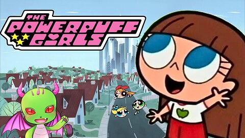 Robin Goes Giant?! Powerpuff Chaos in Robin Rampage!