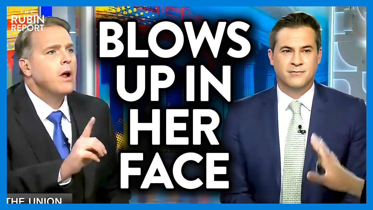 Watch CNN Host's Go Quiet When Her Gotcha Trap Blows Up In Her Face | DM CLIPS | Rubin Report