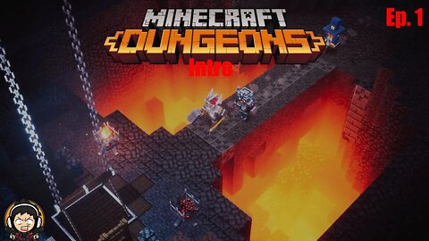 Minecraft Dungeons Character creation and Village