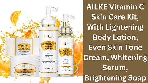 AILKE Vitamin C Skin Care Kit