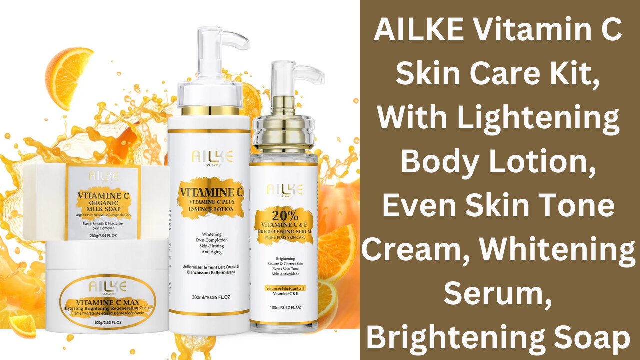 AILKE Vitamin C Skin Care Kit