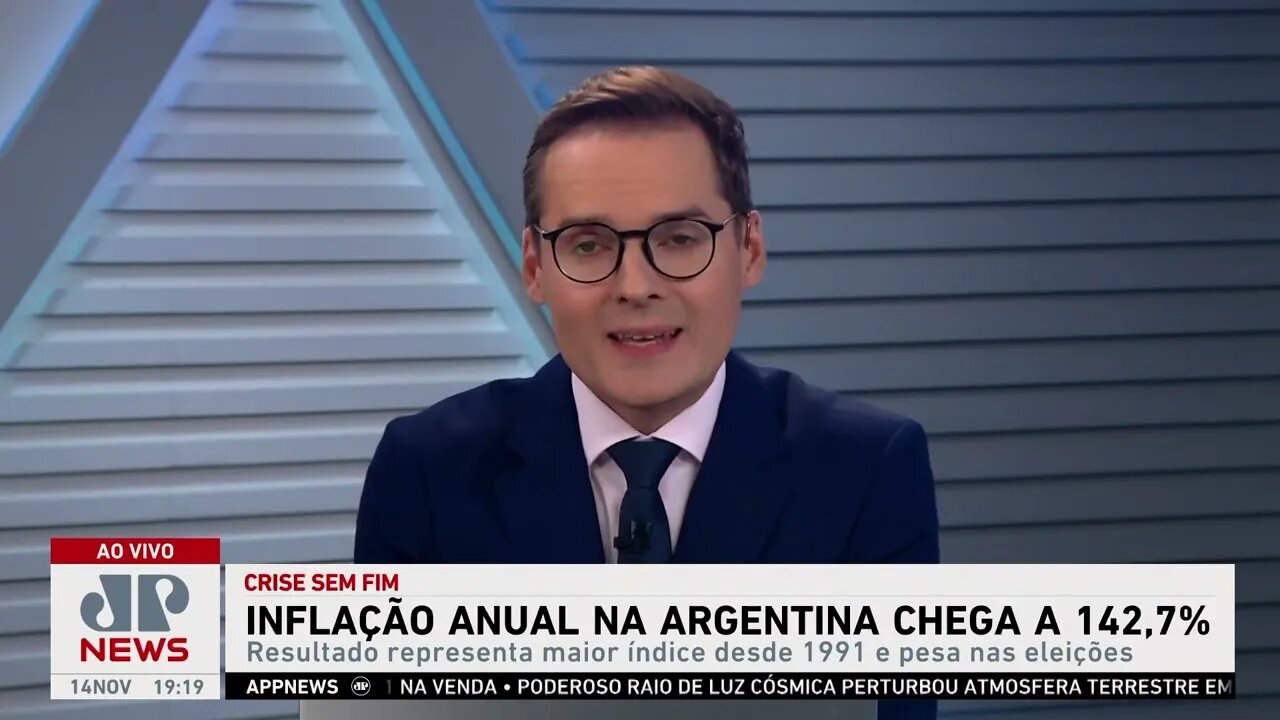 Inflação argentina registra alta de 8,3% e chega a 142,7% em 2023