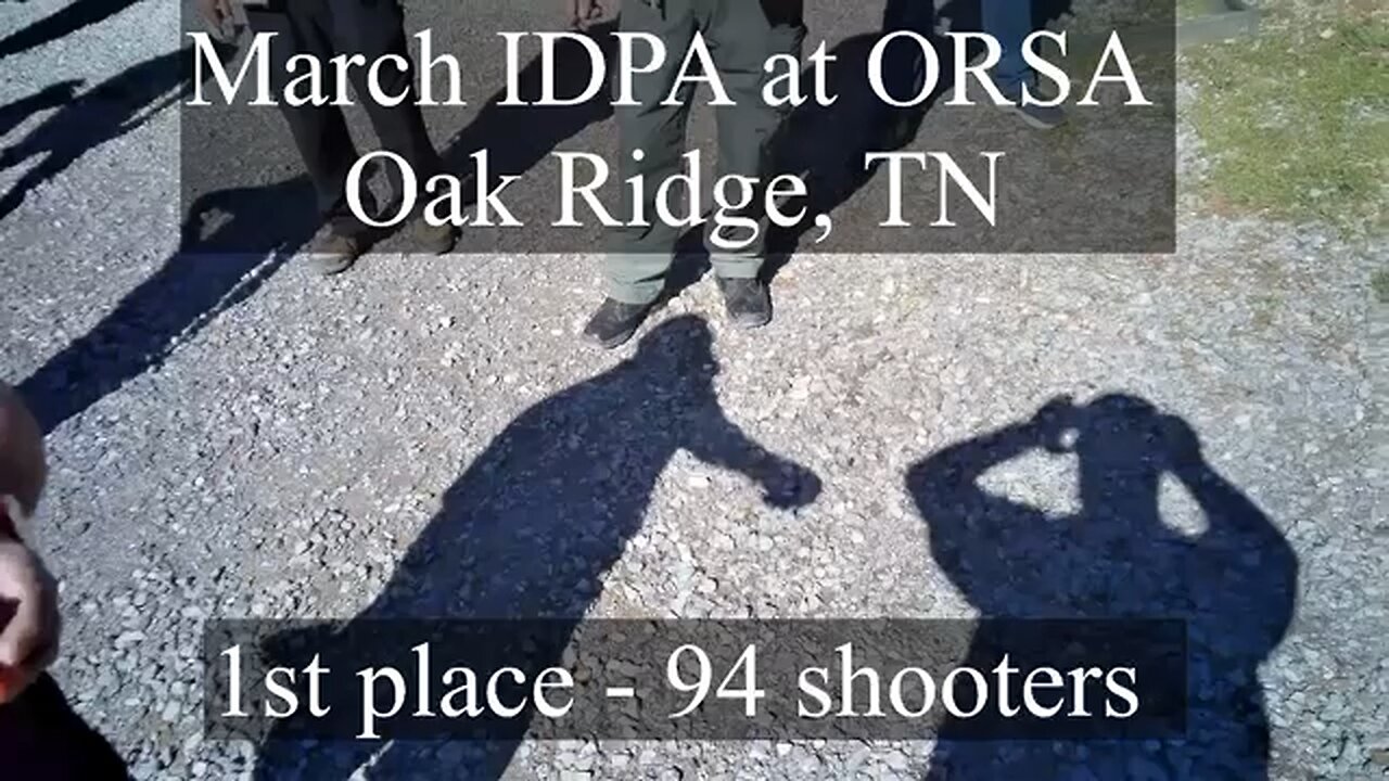 March IDPA match
