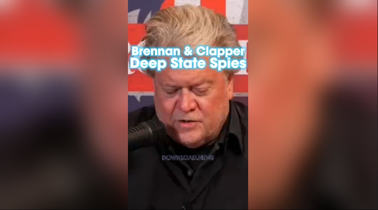 Steve Bannon & Kash Patel: Brennan & Clapper Were Deep State Spies To Destroy The Trump Administration - 11/2/23