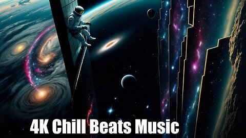 Chill Beats Music - Beats High Tech | (AI) Audio Reactive Cinematic | Cosmic Dance