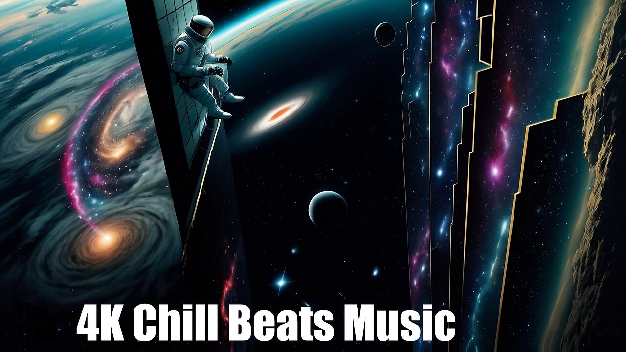 Chill Beats Music - Beats High Tech | (AI) Audio Reactive Cinematic | Cosmic Dance