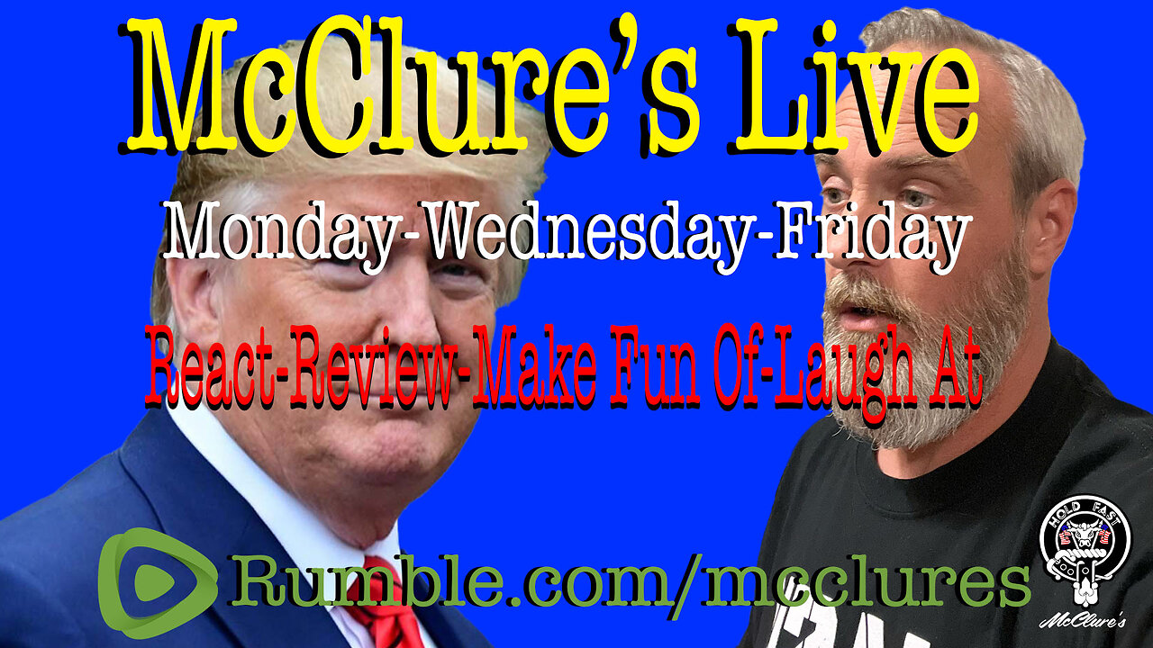 Trump Arraignment N Speech McClure's Live React Review Make Fun Of Laugh At