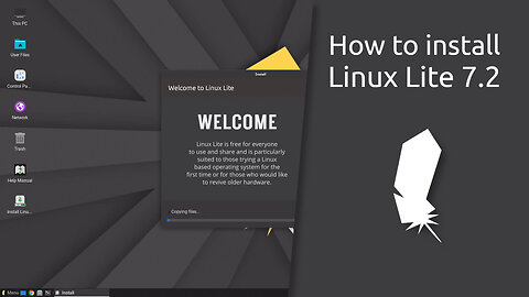 How to install Linux Lite 7.2