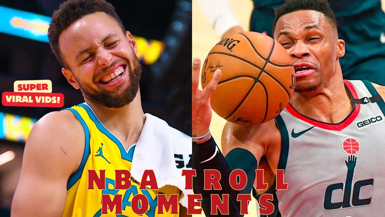 NBA Troll Moments | Can't STOP LAUGHING #NBA #NBAPlayoffs #funnyvideo #basketball #fypシ゚