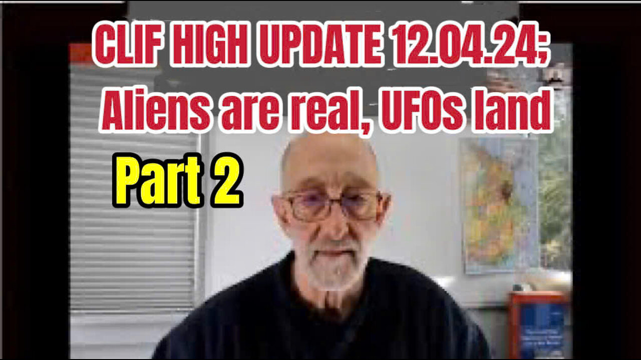 Cliff High 12.04.24-LANGUAGE LEADS BEHAVIOR!UFO invasion? Large drones on military bases!PART 2