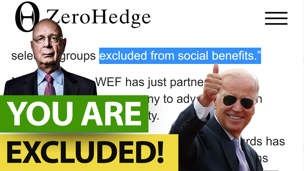 You Are EXCLUDED From Social Benefits!