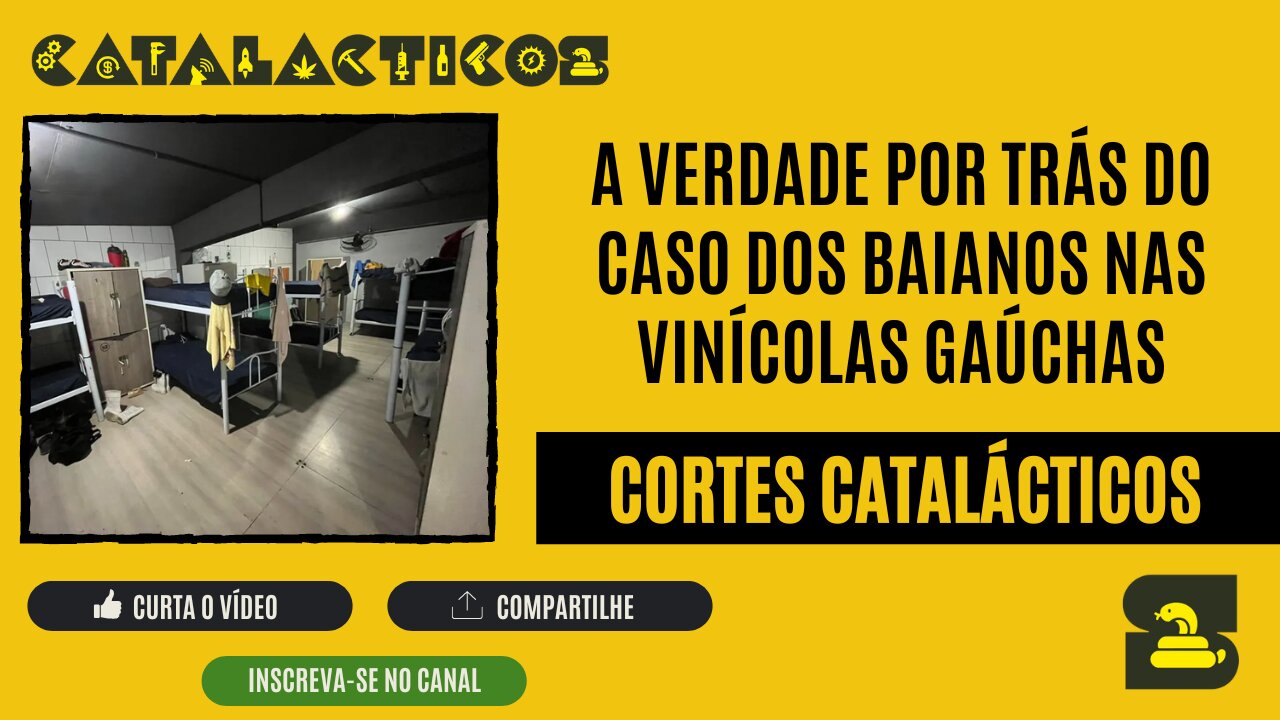 [CORTES] A VERDADE por trás do CASO DOS BAIANOS NAS VINÍCOLAS GAÚCHAS