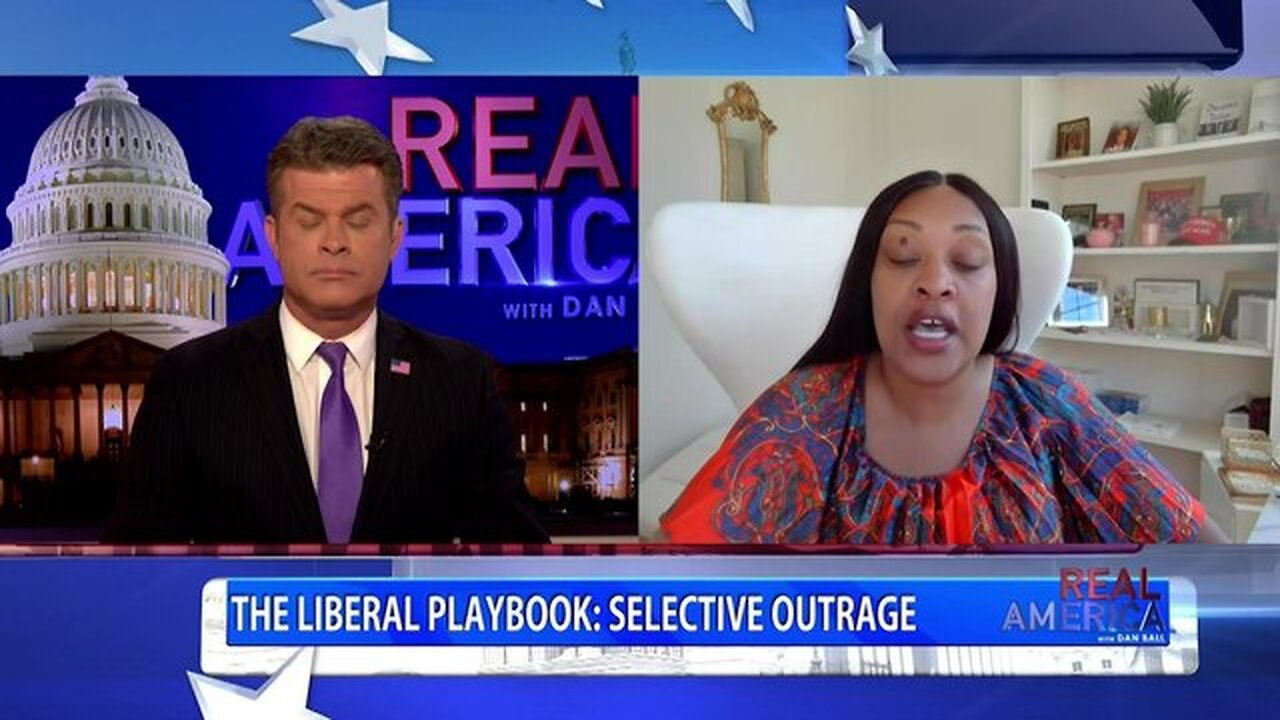 REAL AMERICA -- Dan Ball W/ Angela Stanton-King, The Dems & Media Continue Race Division, 4/19/23