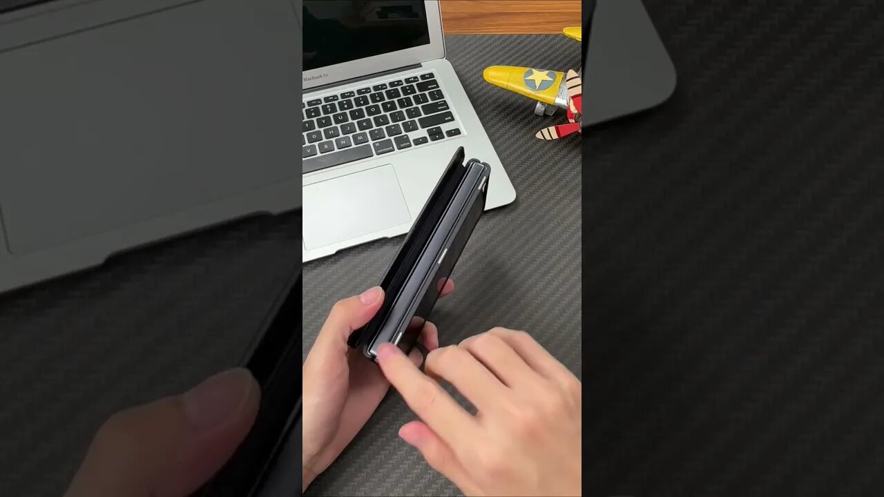 Carbon fiber version of Huawei MateX2 hinge #shorts