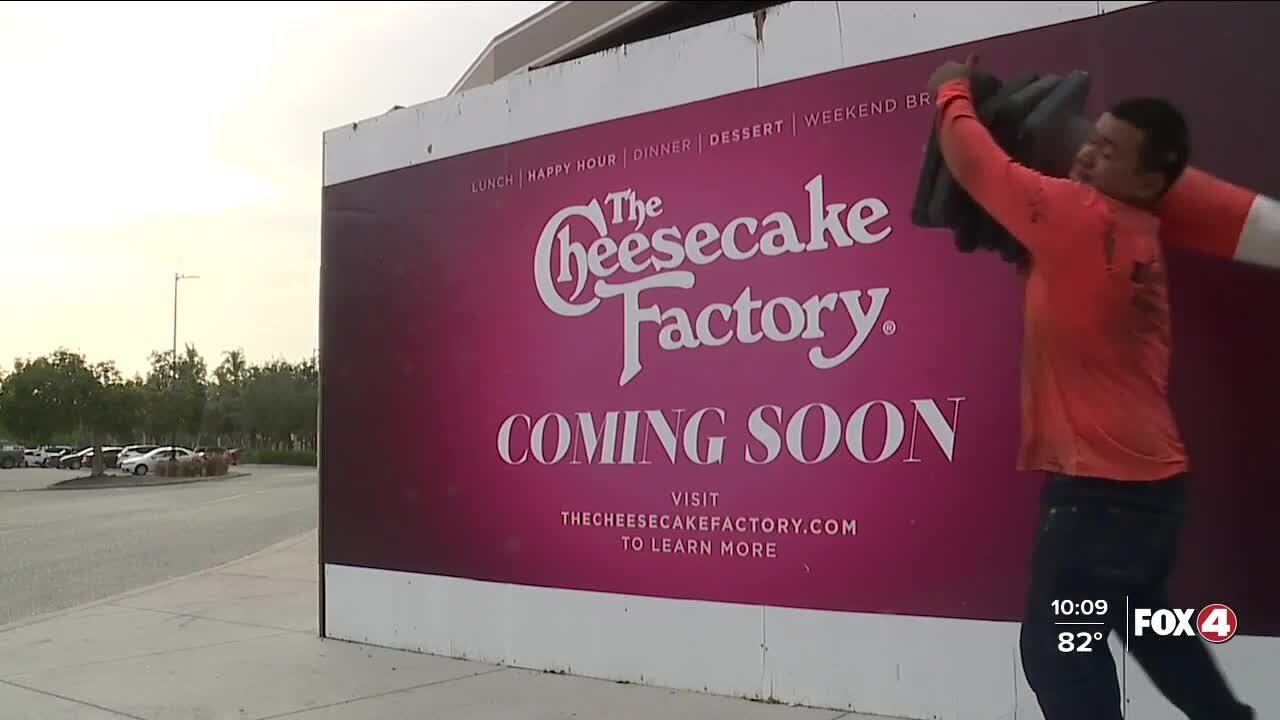 Lee County getting first Cheesecake Factory in Estero