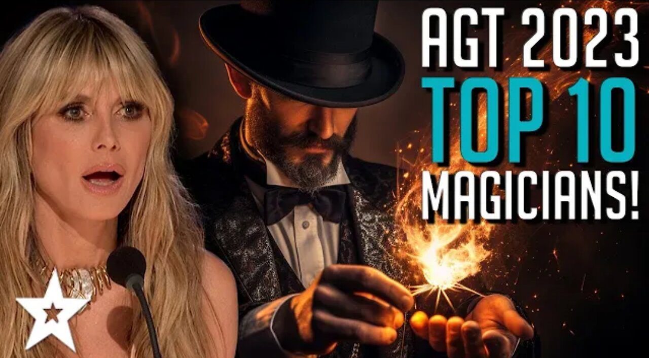 Top Ten BEST MAGICIANS on America's Got Talent 2023!