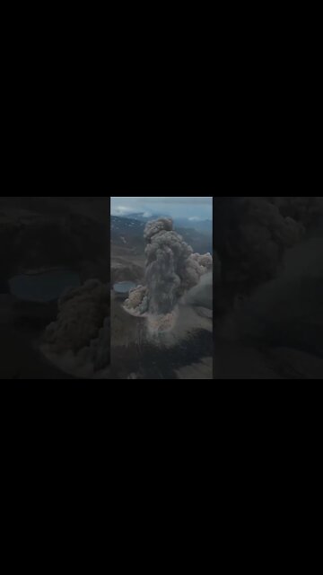 TERROR ASI SE ACTIVO EN RUSIA EL VOLCÁN EBEKO