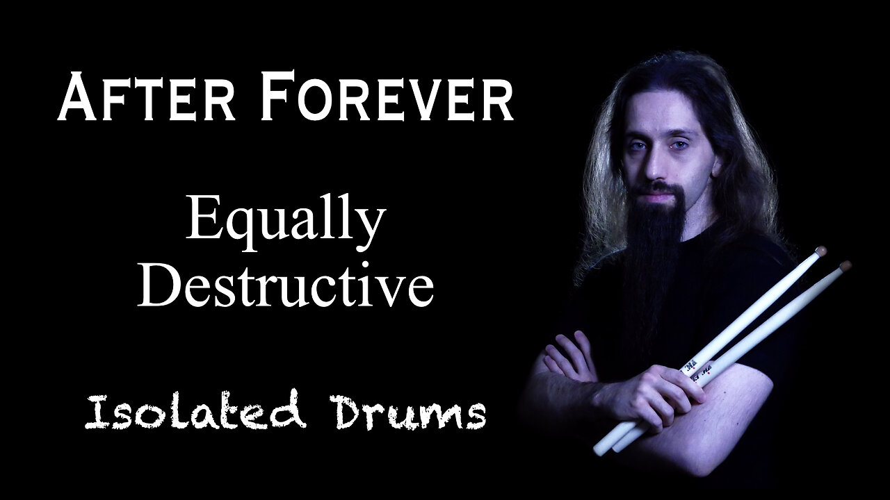 After Forever - Equally Destructive | Isolated Drums | Panos Geo