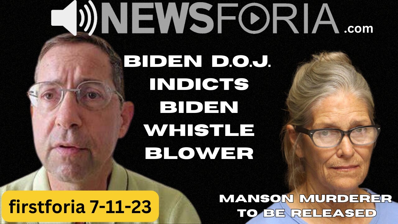 Biden DOJ Indicts Biden Whistleblower - Listen