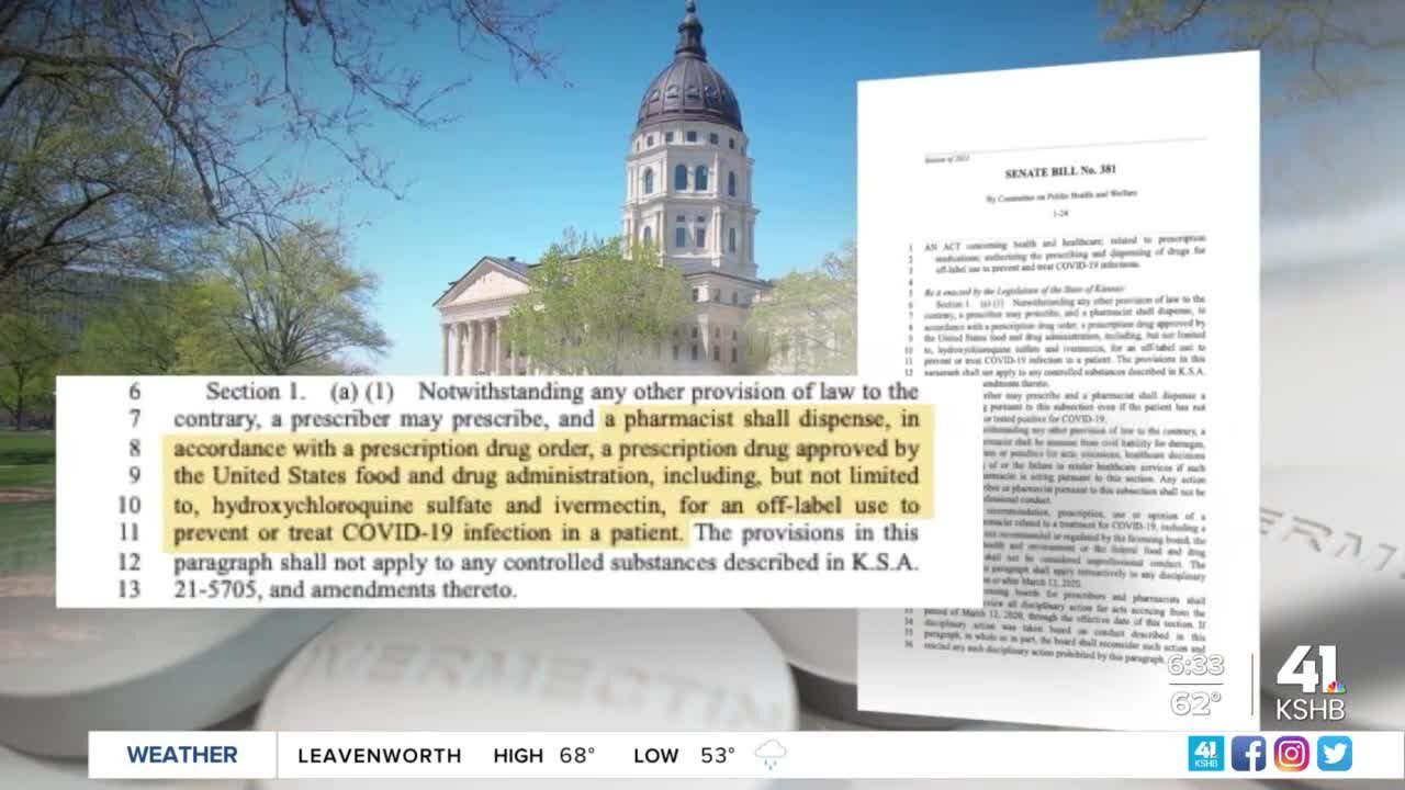 Going 360: Kansas bill allows doctors to prescribe ivermectin