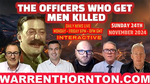 THE OFFICERS WHO GET MEN KILLED WITH WARREN THORNTON, PAUL BROOKER & GUESTS>>