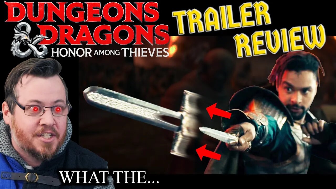 THEY DID IT AGAIN?!?! Dungeons and Dragons, Honor amongst Thieves, Trailer review