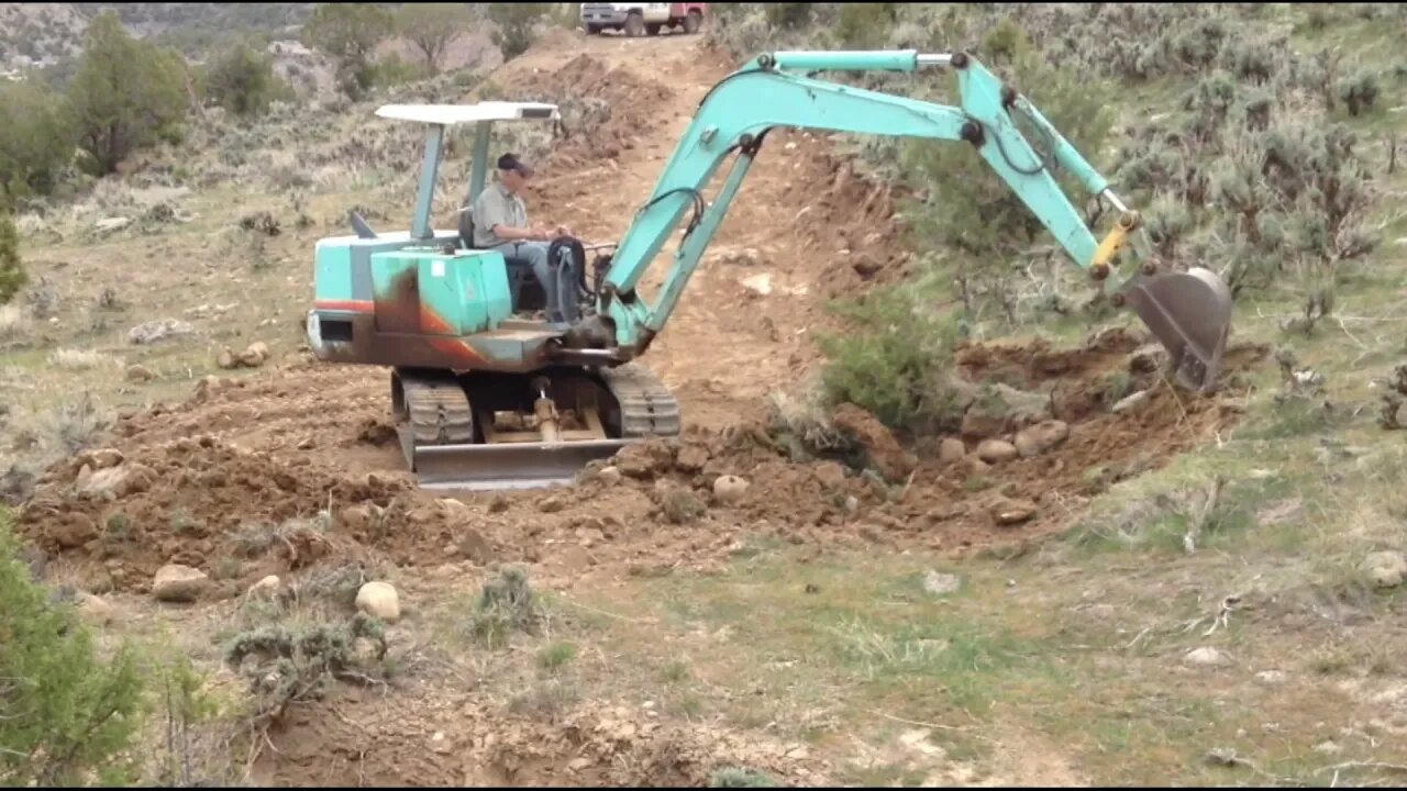 Yanmar Excavator Working The Switchback Trail #3