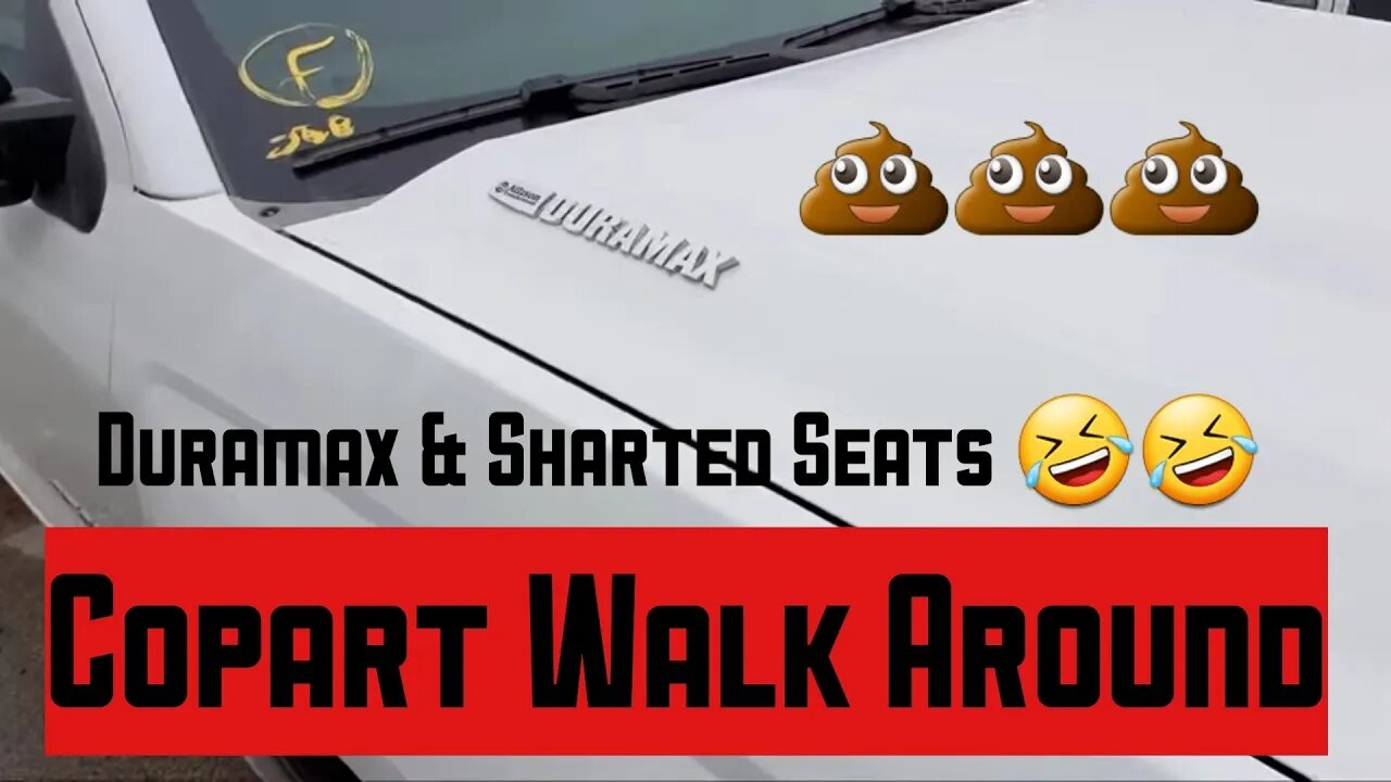 Copart Walk Around, Duramax, Escape on 24's & Sharted Seats?