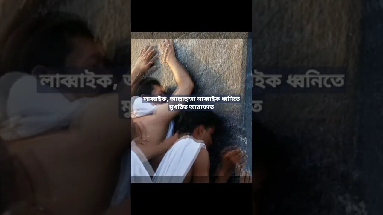 লাব্বাইক, আল্লাহুম্মা লাব্বাইক, লা শারিকা লাকা লাব্বাইক, ইন্নাল হামদা ওয়াননি’মাতা লাকা ওয়ালমুল