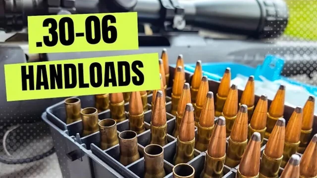 .30-06 Custom Handloads - Group Testing