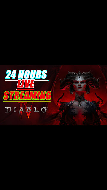 🔴PLAYING DIABLO 4 😈 24 HOURS K4Z5 LIVE ON YOUTUBE AND KICK #diablo #live #24hours #diablo4