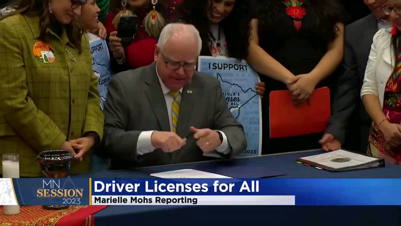 Meet Radical Leftist Gov Tim Walz 🔴 Here is Tim Walz signing a law that provides