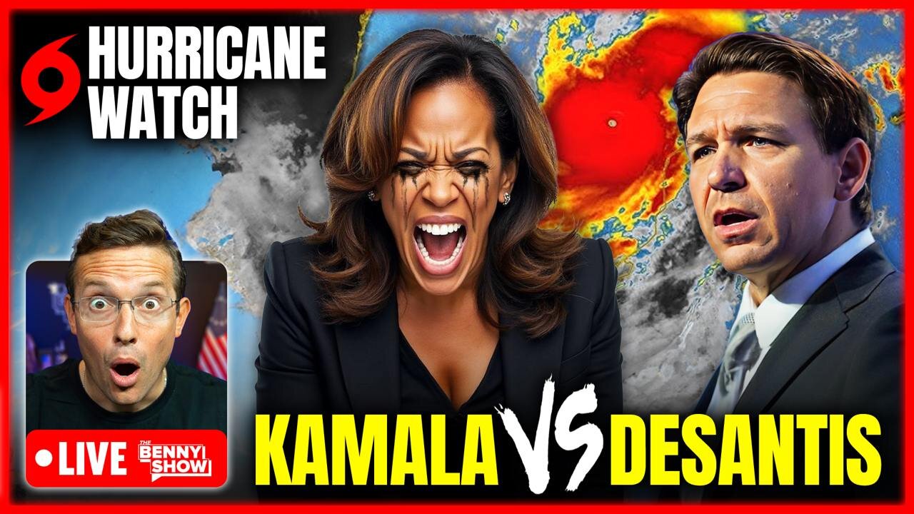 Kamala Campaign COLLAPSE, Picks Fight with DeSantis over Hurricane!? Gets DESTROYED By 60 Minutes