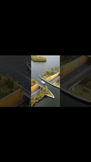 Aquaduct Veluwemeer, Amsterdam Netherlands