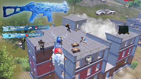 WOW🔥PLAYING with NEW UMP GLACIER🔥pubg mobile