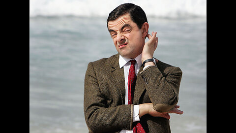 Try not to laugh with Mr. Bean