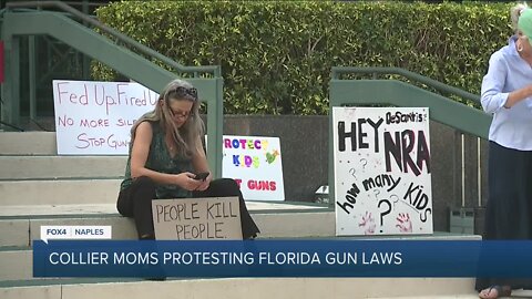 'Moms Demand Action' rally against gun violence in Naples