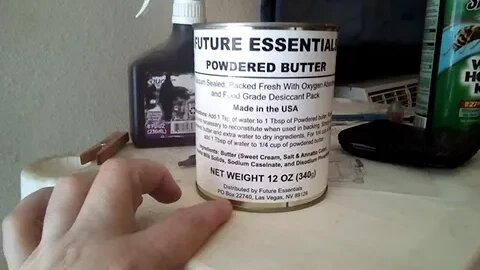 Video for ShirleyT on canned butter.