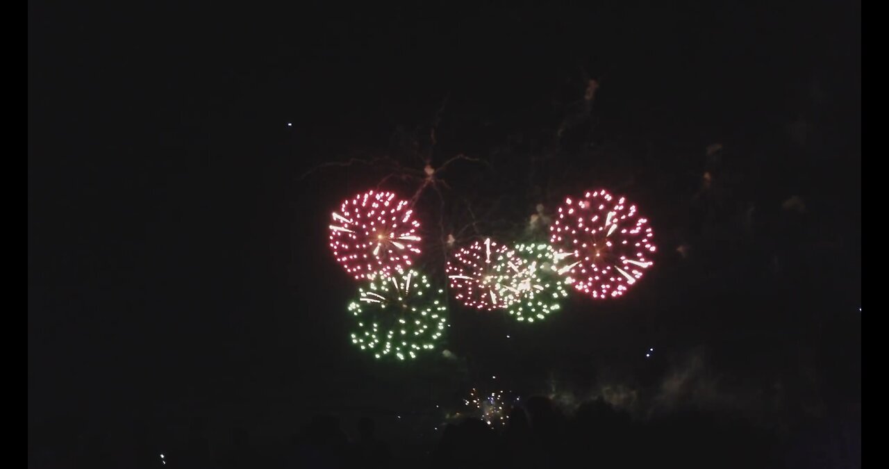 Australia Day Fireworks Spectacular Skyworks Fremantle Western Australia