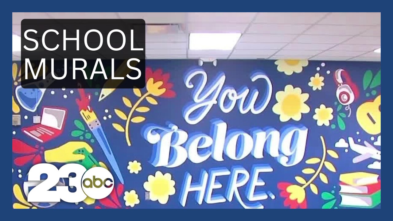 Kansas school connects with students through art