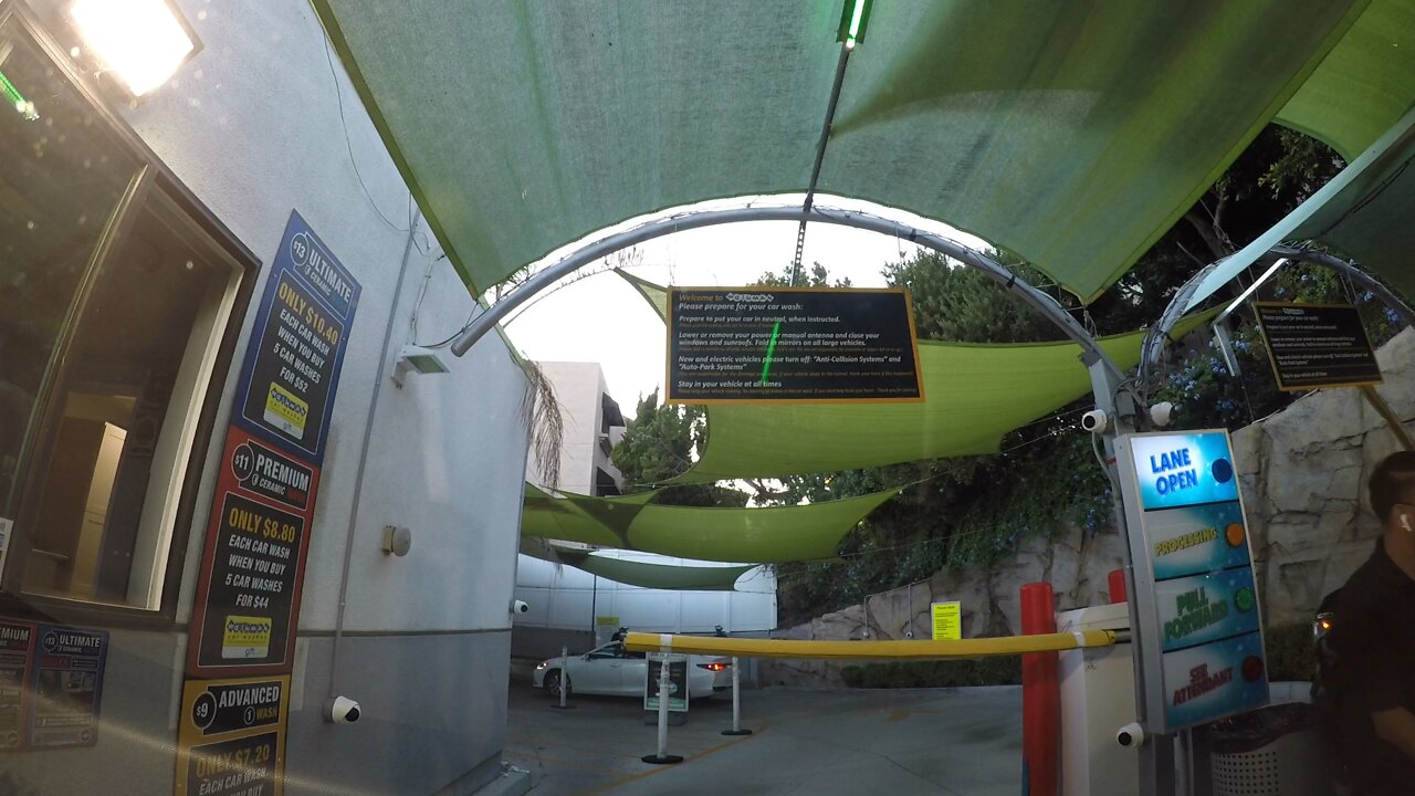 Blasian Babies DaDa Saw Bird P00p On His SUV, Time For Car Wash Trip (1440 Time Lapse Up Angle)