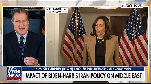 Kamala Harris has been ‘lukewarm’ on her support for Israel: Rep. Mike Turner